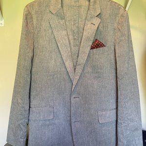 J.Crew Ludlow Summerweight Cotton-Linen Blazer